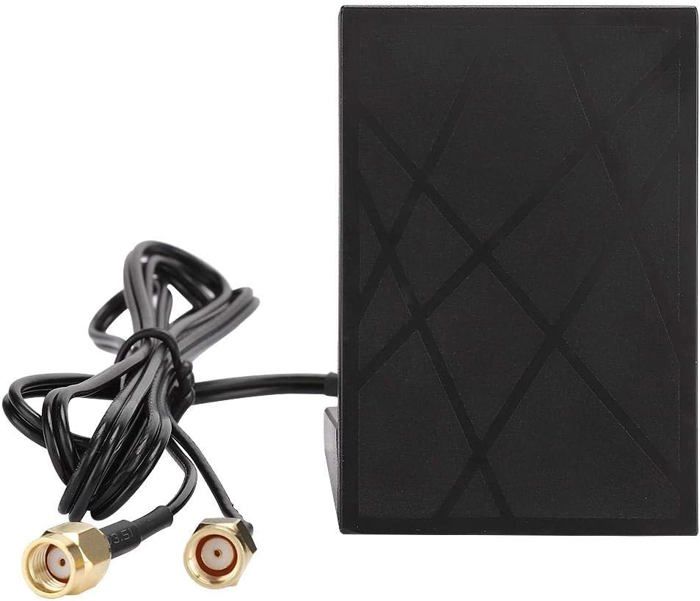 Rallonge D'antenne WiFi Double Bande 2,4 GHz / 5 GHz - 8 DBi, Câble De 110 Cm, Connecteur RP-SMA Intérieur - Pour Booster Votre Réseau à La Maison Ou Au Bureau - 12