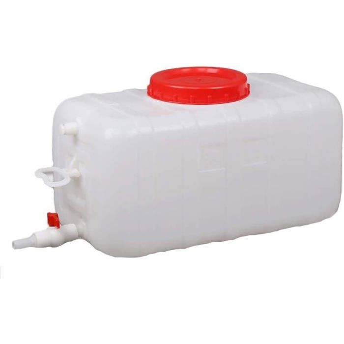 Jericane Eau 25L/50L/50L/110L/150L Bidon avec Robinet Et Poignée Camping Réservoir d'eau Grande Capacité Jerrican Réservoir d'eau en Plastique avec Robinet Réservoir Bidon d'eau Sac d'eau(Size:150L