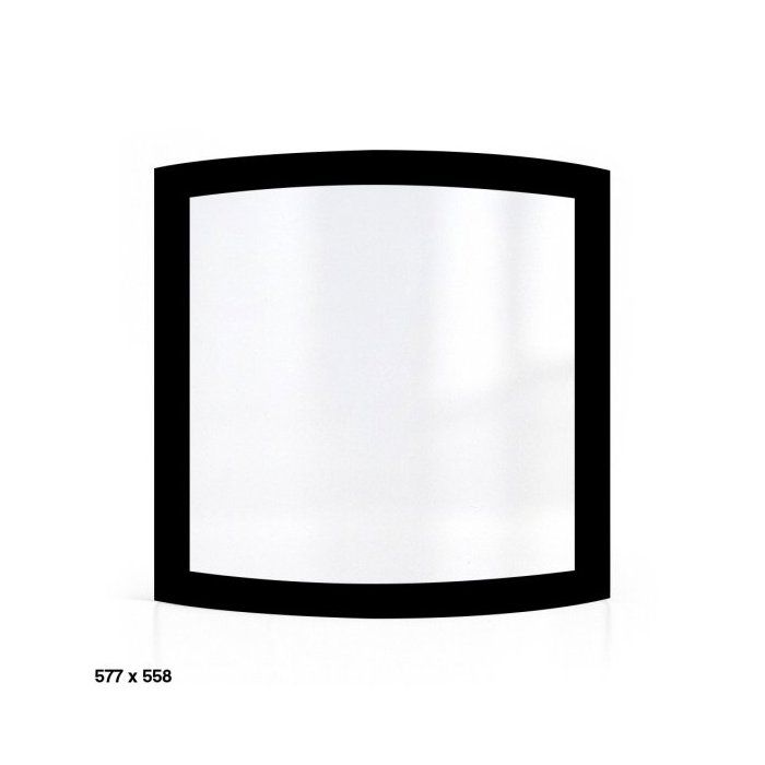 Vitre De Rechange Haute Température 800°C Pour Insert Poêle à Bois SUPRA - 500x245x4 Mm