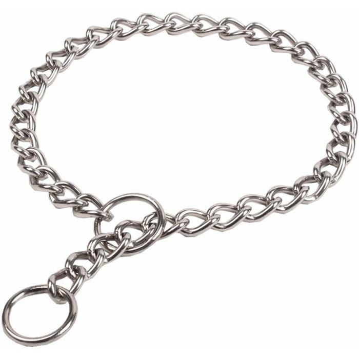 Comparer les prix de Collier étrangleur de dressage pour chien 24 po 4 mm Label
