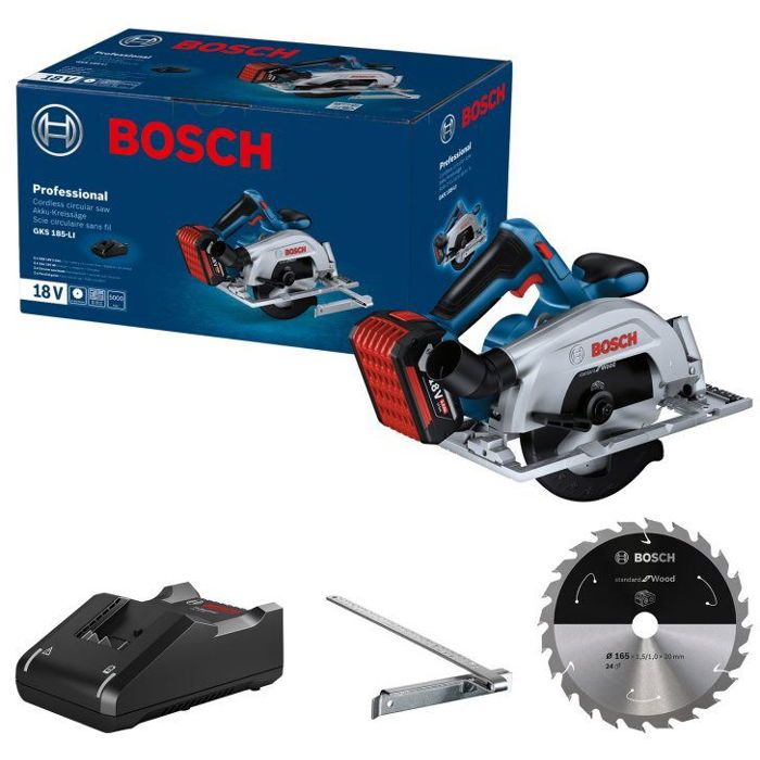 BOSCH GKS 185 Li Professional 0.601.6C1.223 - vue 2