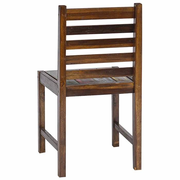 Chaises de salle à manger 2 pcs Bois de récupération solide_2 ans garantie_27989