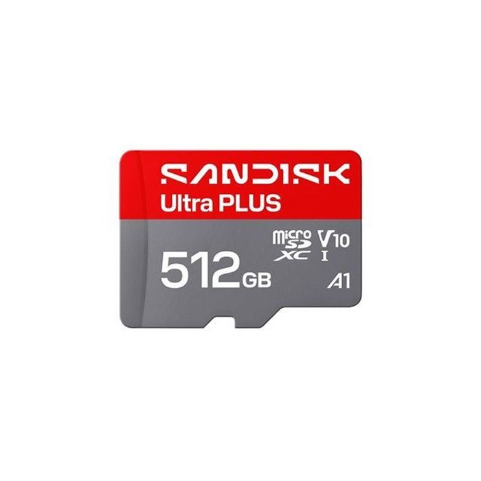 Carte mémoire micro SD Sandisk Carte UHS I microSDXC SANDISK Ultra PLUS jusqua 200 Mo/ en lecture video Full HD V10