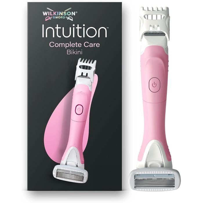 Intuition Complete Care tondeuse et rasoir pour femme Tondeuse et rasoir électrique étanche 2-en-1 pour le corps manche peigne
