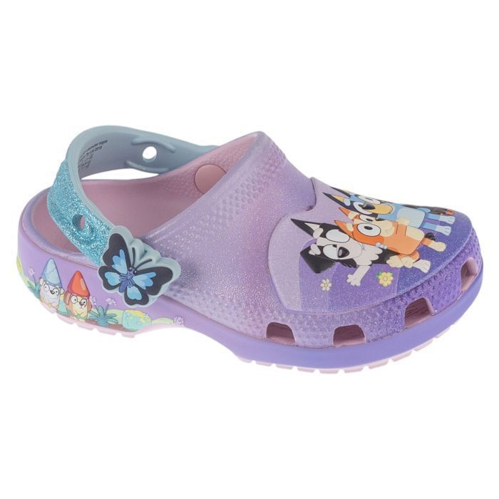 Tongs pour filles - Rose - Crocs Classic Bluey Multi Clog T Tongs pour filles - Rose - Crocs Classic Bluey Multi Clog T