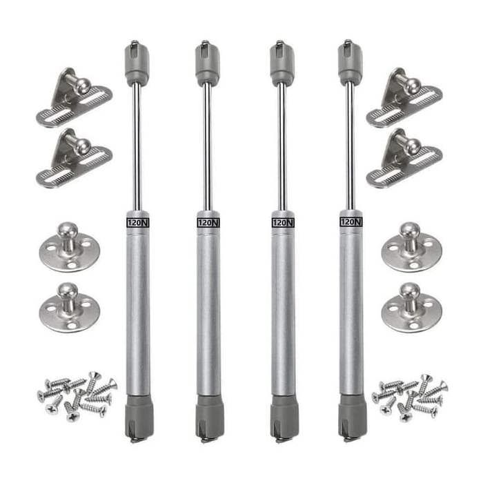4 ressorts à gaz 120N pour levage de meubles amortisseurs à gaz hydrauliques bras pneumatiques pour placards cuisine