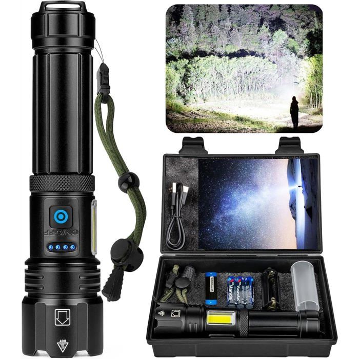 LED Torch Lumens Rechargeable LED Torch 7 Modes Long Lasting Waterproof Ideal for LED Torch Lumens Rechargeable LED Torch 7 Modes Long Lasting Waterproof Ideal for