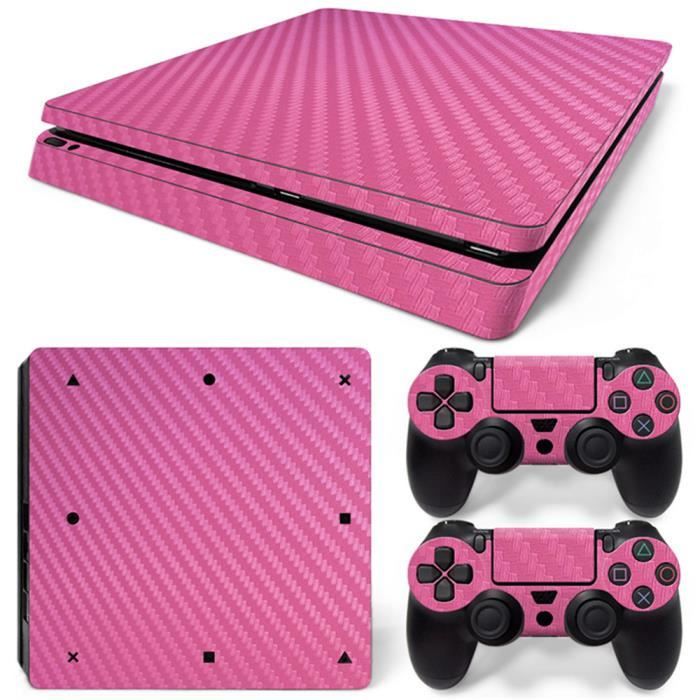 Sticker Autocollant Noir Pour Bande Lumineuse PS4 (Lightbar) - Style Nuke, Neuf, Finition Mate