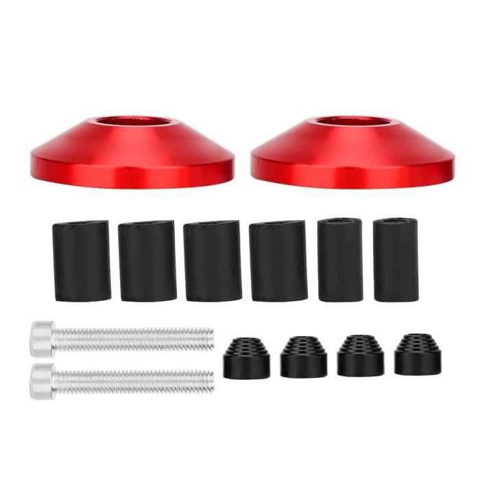 Embouts De Guidon Buachois - Paire En Alliage Aluminium, 18-20mm, Pour VTT/Route/BMX