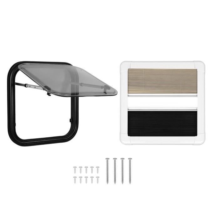 Fenêtre Pliante En Acrylique CZ 500x350 Mm - Pour Camping-car, Fourgon - Neuf