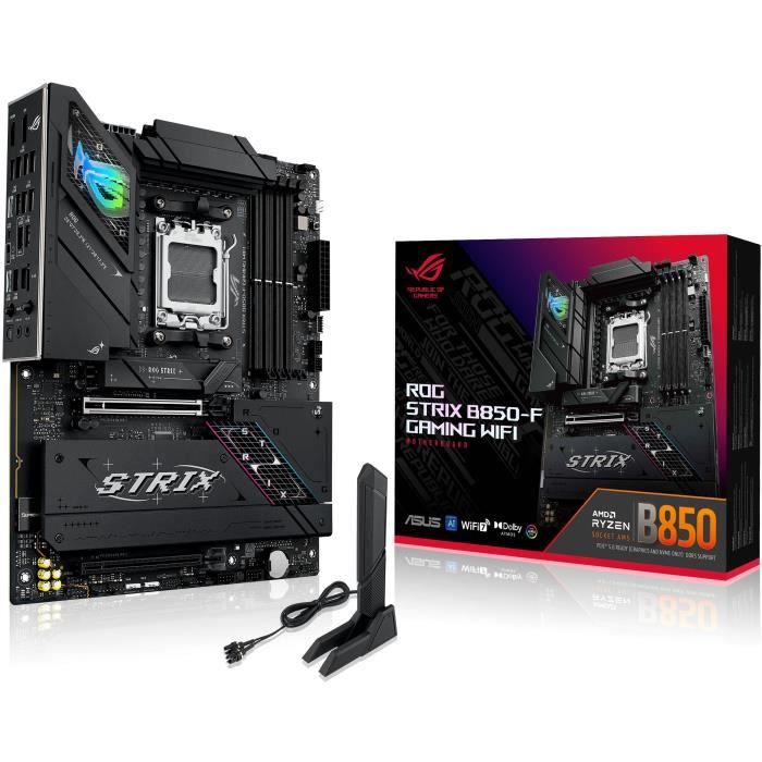 Carte mère - ASUS - ROG STRIX B850-F GAMING WIFI - Socket AM5 - DDR5 - Wi-Fi 7