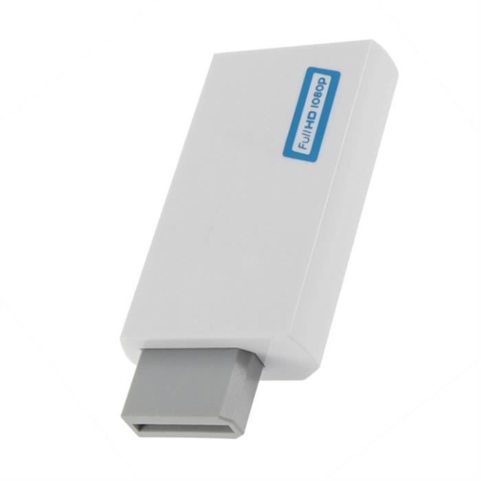 Convertisseur HDMI pour Nintendo Wii Full HD 1080p - Cdiscount Informatique