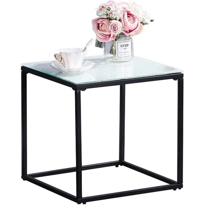 Table Basse Carrée En Blocs De Pierre Ittée De 39 Po Avec