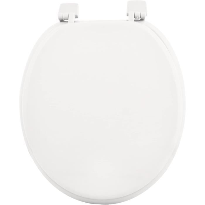 Abattant WC - Vagabonde - 37 x 45,5 cm - MDF Imprimé - Charnières Métal - Universel