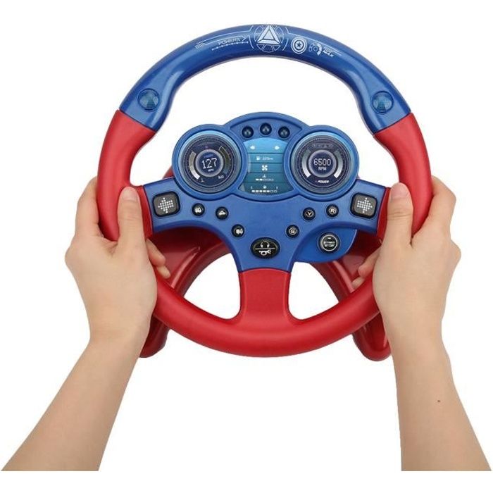 Jouet de volant de Simulation électrique avec son léger bébé enfants  Musical éducatif copilote poussette volant jouets vocaux, ✓ Meilleur prix  au Maroc et ailleurs