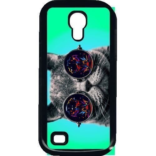 Coque Samsung Galaxy S4 Mini Chat Fun A Lunette Achat Coque Bumper Pas Cher Avis Et Meilleur Prix Cdiscount