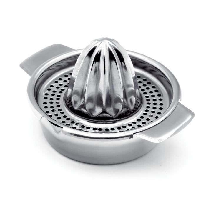Presse-Citron Manuel Inox – Pour Citrons Et Limes | Poignée Ergonomique | Facile à Nettoyer - 9