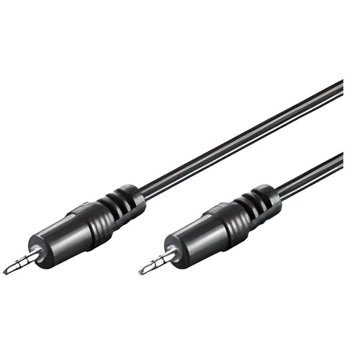 Câble Audio Stéréo Watio Wave 5m - Jack 3.5mm Vers 2 X Jack 6.5mm, Pour Connexion Instruments, Enceintes, Home Studio