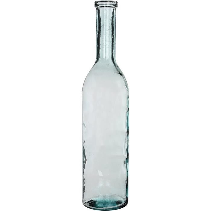 Rioja Bouteille En Verre Transparent H 75 Cm D 18 Cm[m2113] - Cdiscount