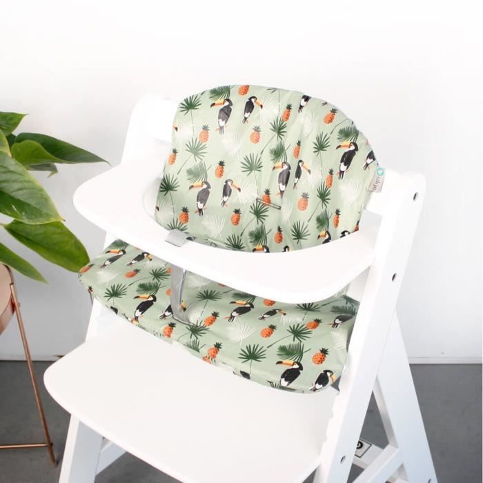 HAUCK - Coussin en revêtement plastifié pour chaise haute bébé, sur mesure  pour Hauck, coton Oeko-Tex, toucan - Cdiscount Puériculture & Eveil bébé