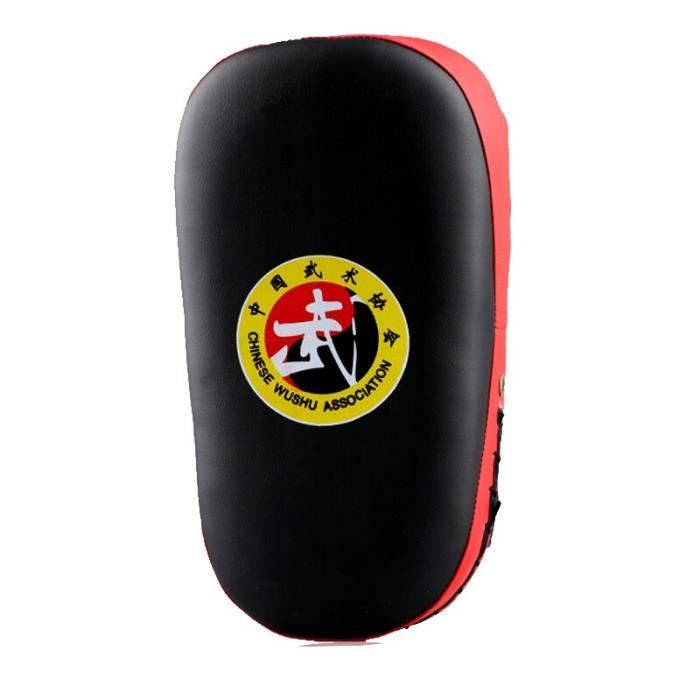 Coussinets De Frappe Taekwondo - Pagaies Boxe Kickboxing 36x20cm Orange/Ver/Noir