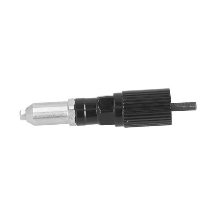 Adaptateur Riveteuse, Kit D'adaptateur De Pistolet à Riveter Pour Perceuse Electrique Sans Fil Pistolet A Riveter Electrique Rivetage Outil 73011145