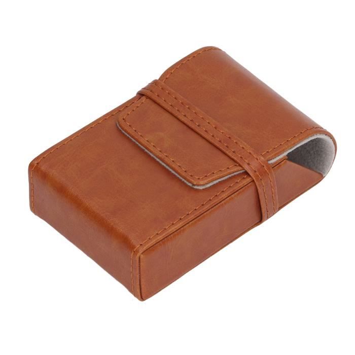 Étui à Anches De Basson En Cuir – 2 Couches, Jusqu’à 20 Anches, Aération Anti-humidité, Dimensions 20x9,35x4,5 Cm - 3