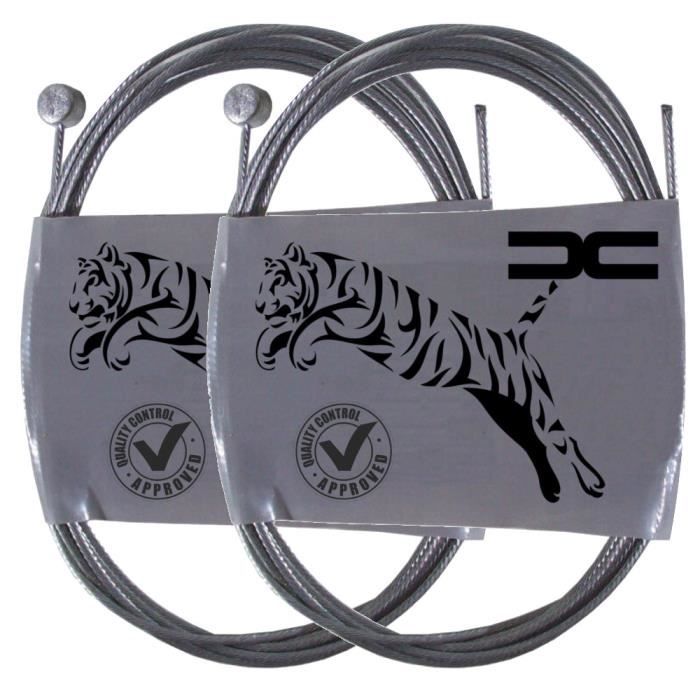 KIT EMBOUT DE CABLE ET GAINE 5mm FREIN VELO CYCLO VTT VTC VINTAGE ROUTE VILLE 