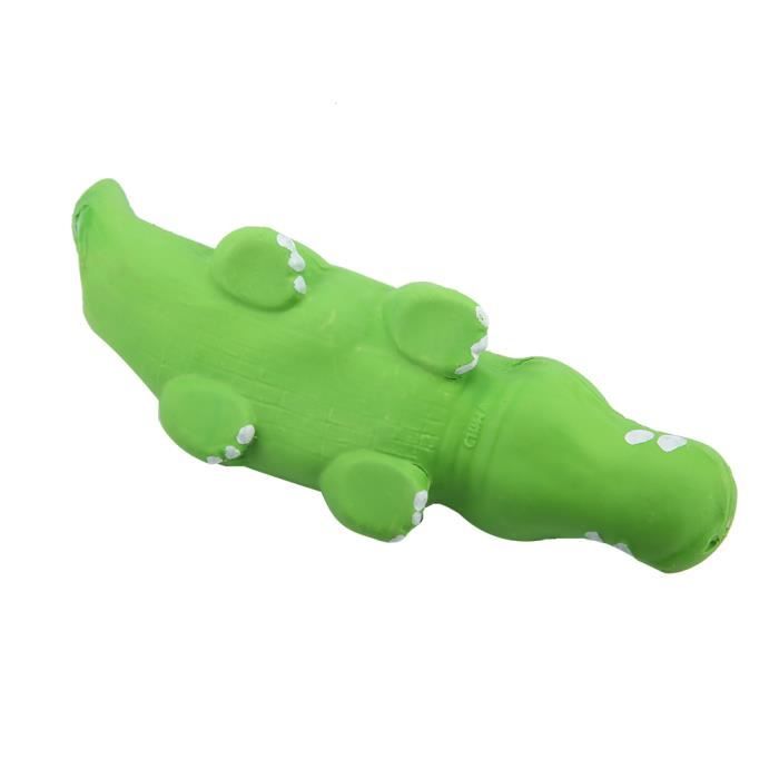 Jouet à Mâcher Pour Chien Tout En Latex Qui Grince ! Super Résistant Et Tout Doux, Jaune Flashy
