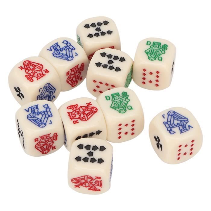 100 Pcs. Jeu De Dés,Cubes Multicolores 12mm,Petit Jeu De Dés Circulaires Transparents Qui Sont Robustes Et Durables,Peuvent Être Utilisés Pour Des