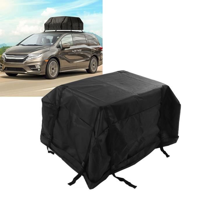 Drfeify Sac à bagages de toit de voiture Sac de bagage de toit de voiture  sac de chargement de toit pliable de Protection solaire