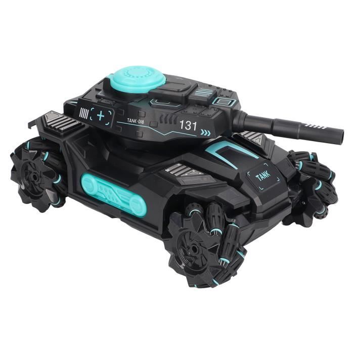 Char RC 1/30 Télécommandé – Programmable, Effet Sonore, Rotation 270° – Vert – Pour Enfants Et Collectionneurs
