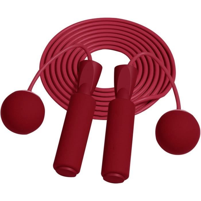 CORDE A SAUTER,Gray Pink--Corde à Sauter De Vitesse Sans Fil électronique, Gymnastique, Fitness