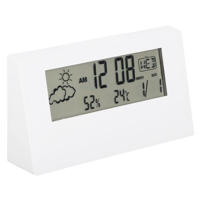 Station Météo Murale Vintage Barostar - Bois France - Thermomètre, Hygromètre, Baromètre