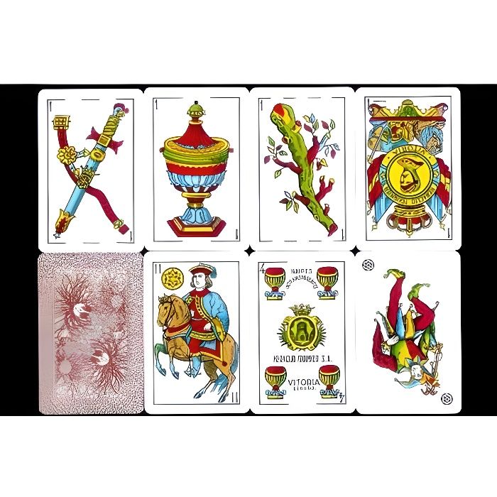 Jeu Espagnol Fournier 5 Rouge Achat Vente Cartes De Jeu Cdiscount Jeu Espagnol Fournier 5 Rouge Achat Vente Cartes De Jeu Cdiscount