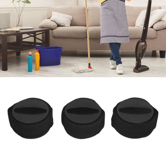 Lèvres De Rechange Noir Pour Aspirateur Lave-Vitres Leifheit - Compatible X2