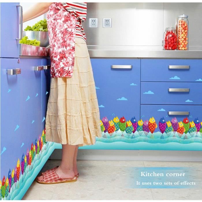 Autocollant Mural Méduse – Décoration Océan – Pelable Et Repositionnable