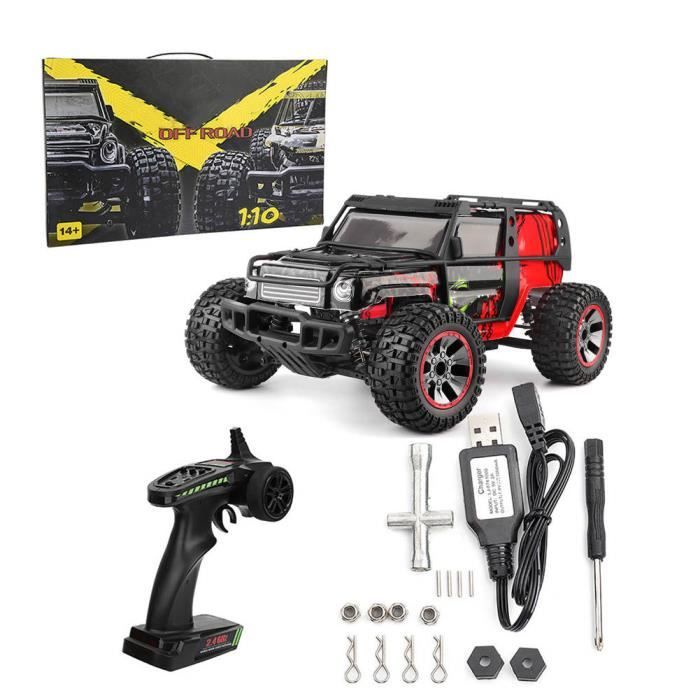 Aileron Arrière 1/8 Pour Voiture RC Tout-terrain - Plastique Nylon, Rouge - 4