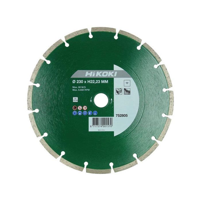 Disque pour meuleuse Hitachi 752805