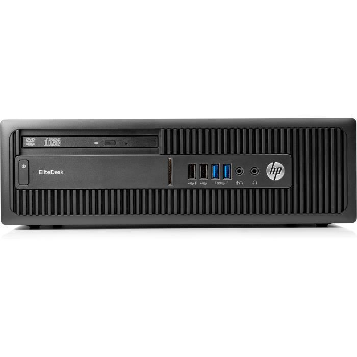 HP EliteDesk EliteDesk 705 G3 SFF 35 GHz AMD A 8 Go 256 Go DVD Super Multi Windows 10 Pro Reconditionné - Hewlett-Packard reconditionné disponible sur Cdiscount Seconde Vie