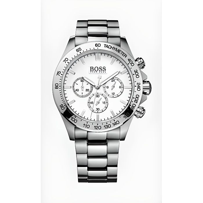 Montre - Hugo Boss - Contemporary Sport Ikon 1512962 - Acier inoxydable - Étanchéité légère - Quartz Montre - Hugo Boss - Contemporary Sport Ikon 1512962 - Acier inoxydable - Étanchéité légère - Quartz