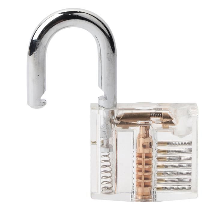Lot De 3 Serrures Pour Remorque - Compatibles Attelage 50 Mm Avec Trou | Antivol, 6 Clés Incluses, Résistantes Intempéries