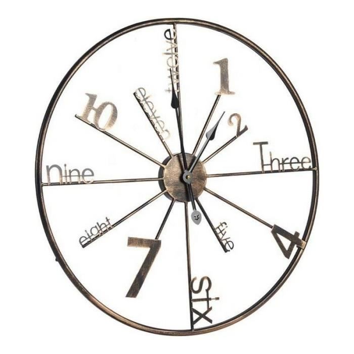 Bernhard Products Horloge murale mathématique 30,5 cm noire silencieuse sans tic-tac pour enseignant de mathématiques/étudiant/ingénieur diplômé, à quartz rond à piles pour la maison, le bureau