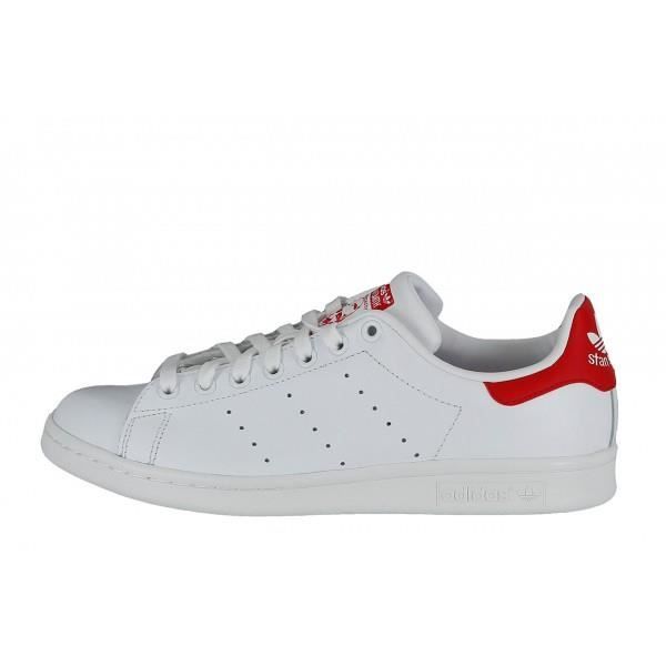 adidas rouge et blanche