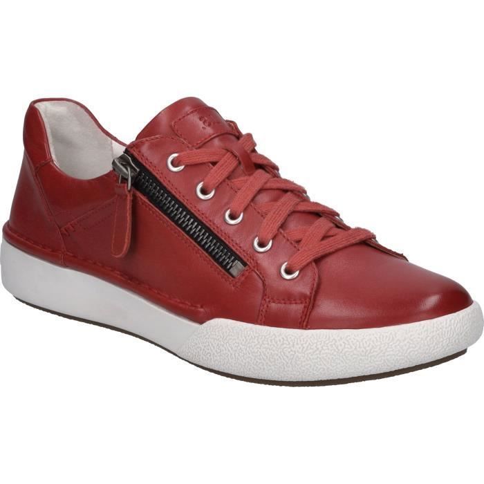 Josef Seibel Baskets pour Femmes - JOSEF SEIBEL Claire 03 - Cuir - Lacets - Violet