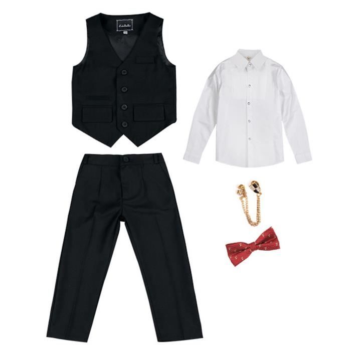 Ensemble Costume Enfant Taille 4T – Veste Et Pantalon – Occasion (propre)