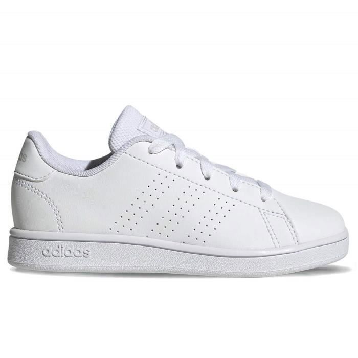 Chaussures de running pour enfant Adidas Advantage K Blanc Blanc Cdiscount Sport