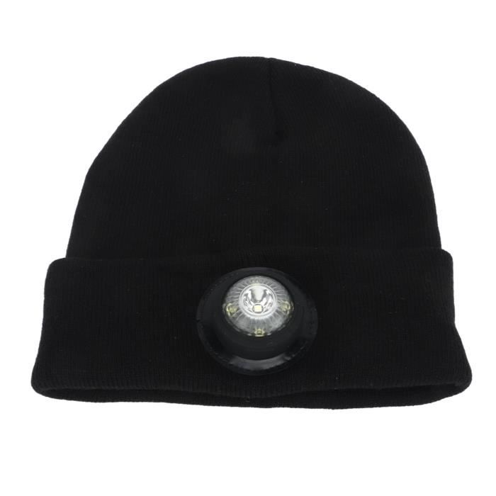 Bonnet Watford FC Pour Adulte - Noir, Taille Unique, Tricoté - Articles De Supporter