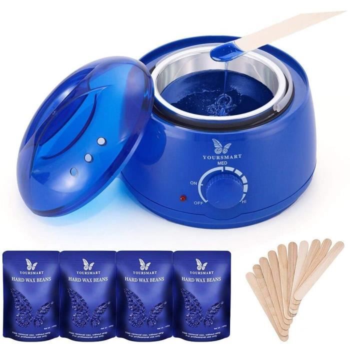 YOURSMART Chauffe Cire Epilation Kit épilation pour Convient Aux