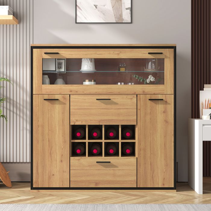 Armoire De Bar Noire Avec Porte Armoire De Bar Moderne Avec étagère En